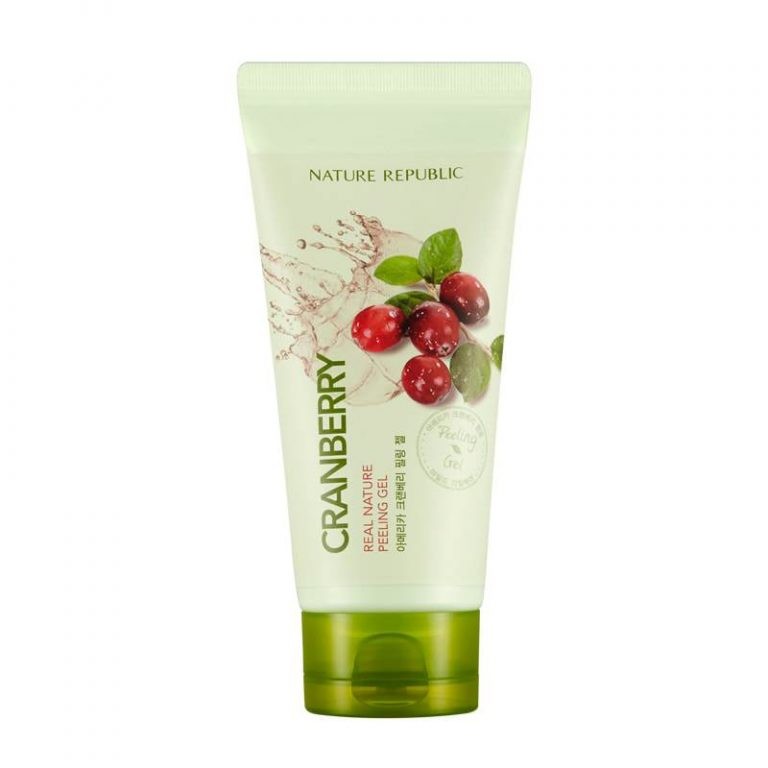 Real Nature Cranberry Peeling Gel Nature Republic Maroc